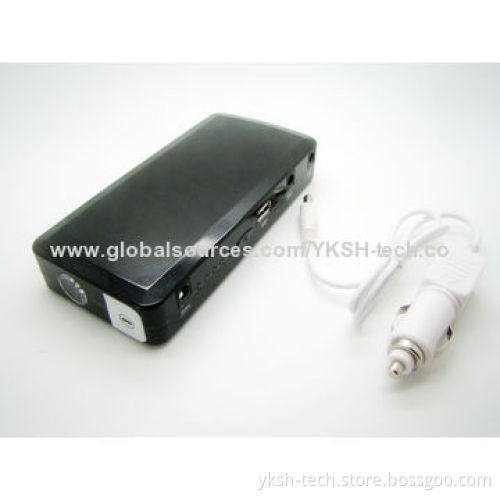 Multiple Function Jump Starter Power Bank, 12,000mAh, 5/2, 12/2, 19V/3.5A Output